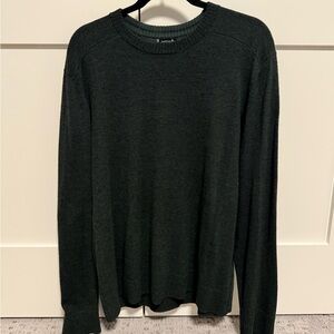 Smartwool Men's Forest Green Crewneck Sweater